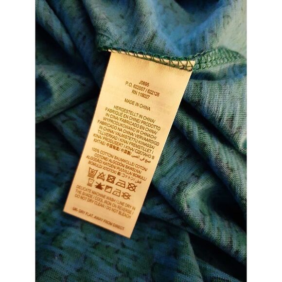 Boden NWT green floral sz 8R sleepwear nightgown 100% cotton pajamas - Picture 3 of 4